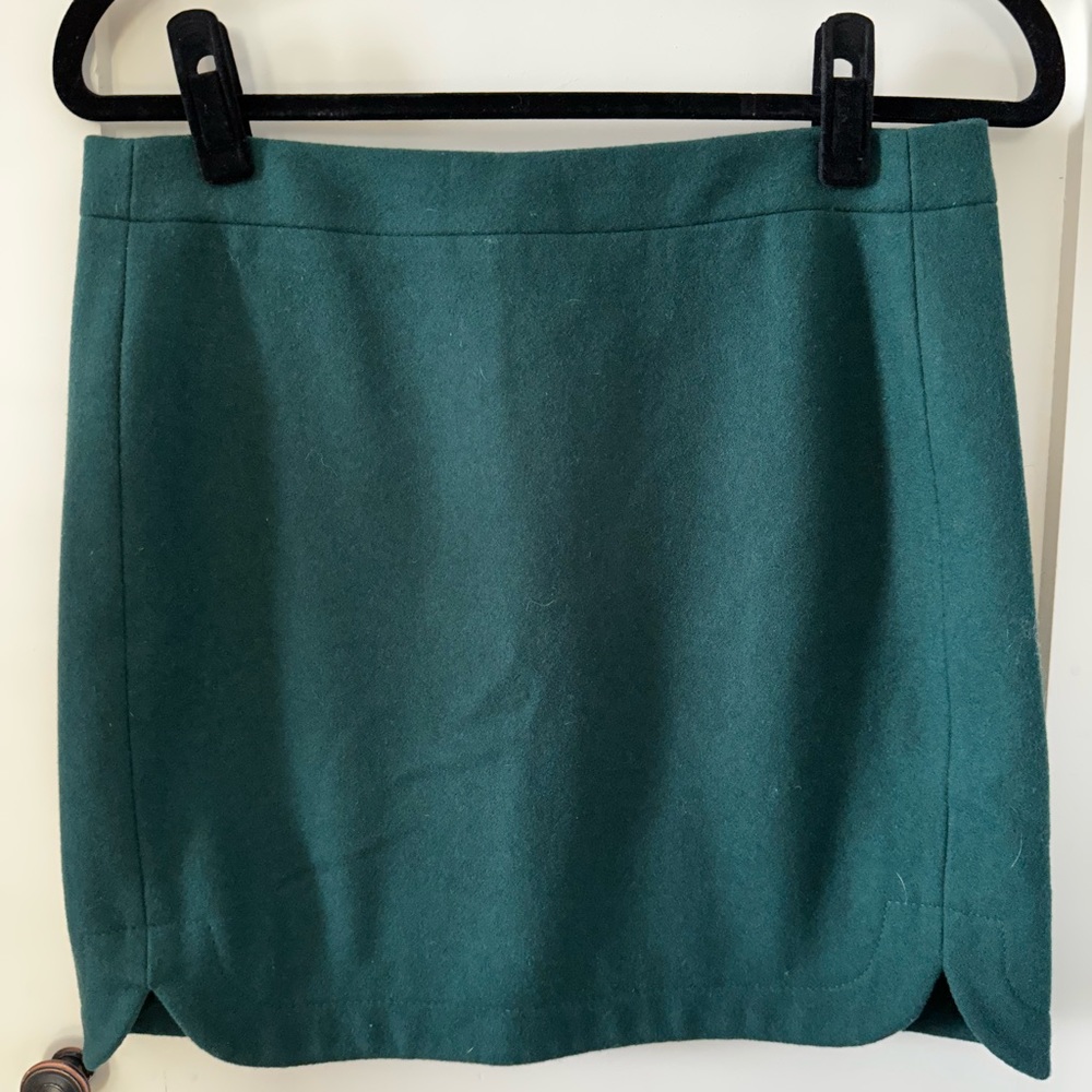 Jcrew wool skirt